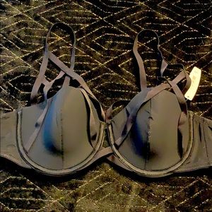 *New* Black strappy AdoreMe bra